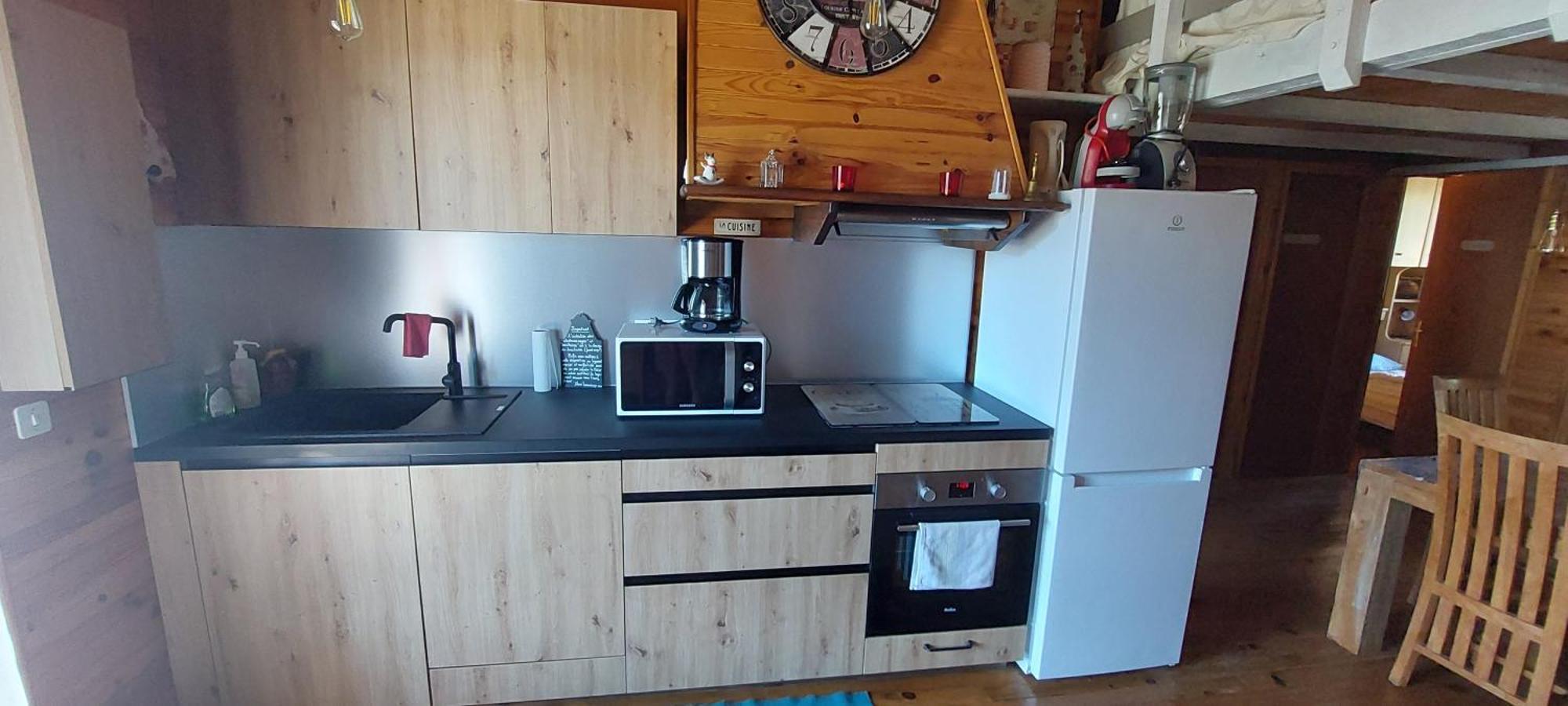 Logement Cosy Au Pied Des Pistes Saint Pierre dels Forcats Bagian luar foto